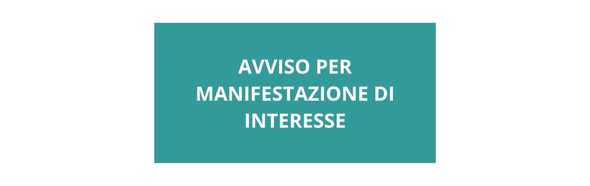 Avviso manifestazione di interesse per gestione palestra